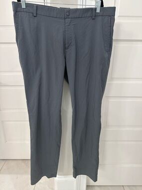 Nike Golf Pants Dri Fit Tour Performance Gray Flat Front Men’s 38 x 32 Sports